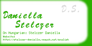 daniella stelczer business card